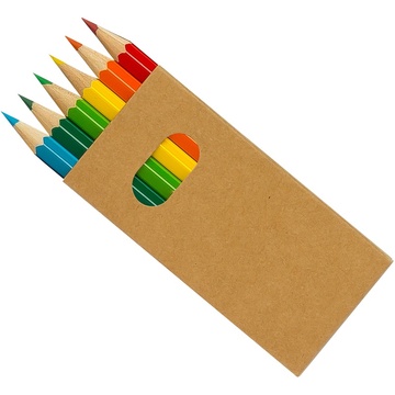 Colourworld Half Pencils Box 6
