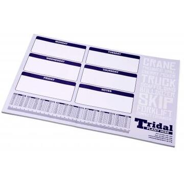 Desk-Mate® A2 Notepad - 25 Pages