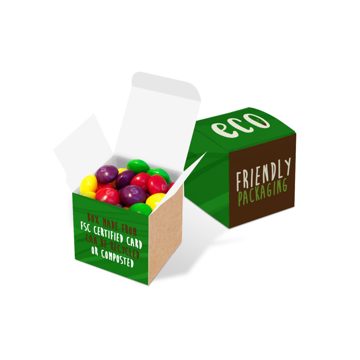 Eco Mini Cube Box - 37g Skittles
