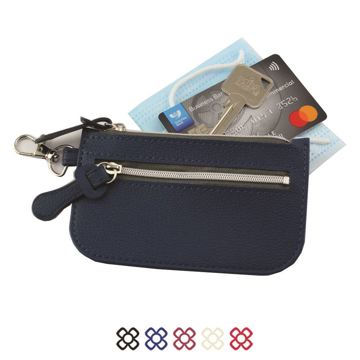 Mini Zipped Pouch with Bag Clip