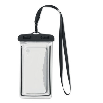 Water resistant phone pouch