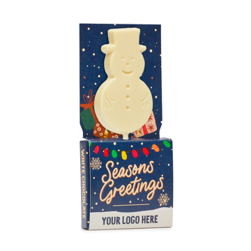 White Chocolate Snowman Lolly