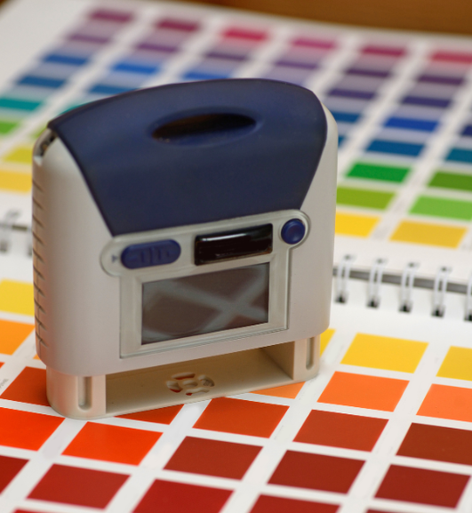 Our Pantone colour matching process